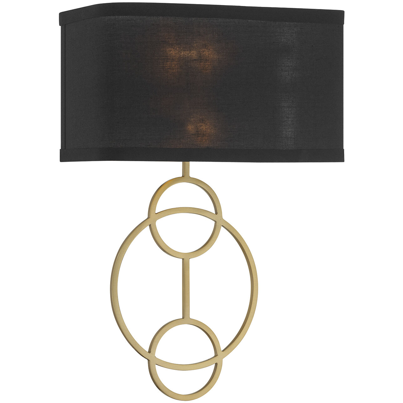 Laurel Sconce Wall Light in Black