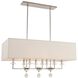 Paxton 8 Light 38 inch Polished Nickel Chandelier Ceiling Light