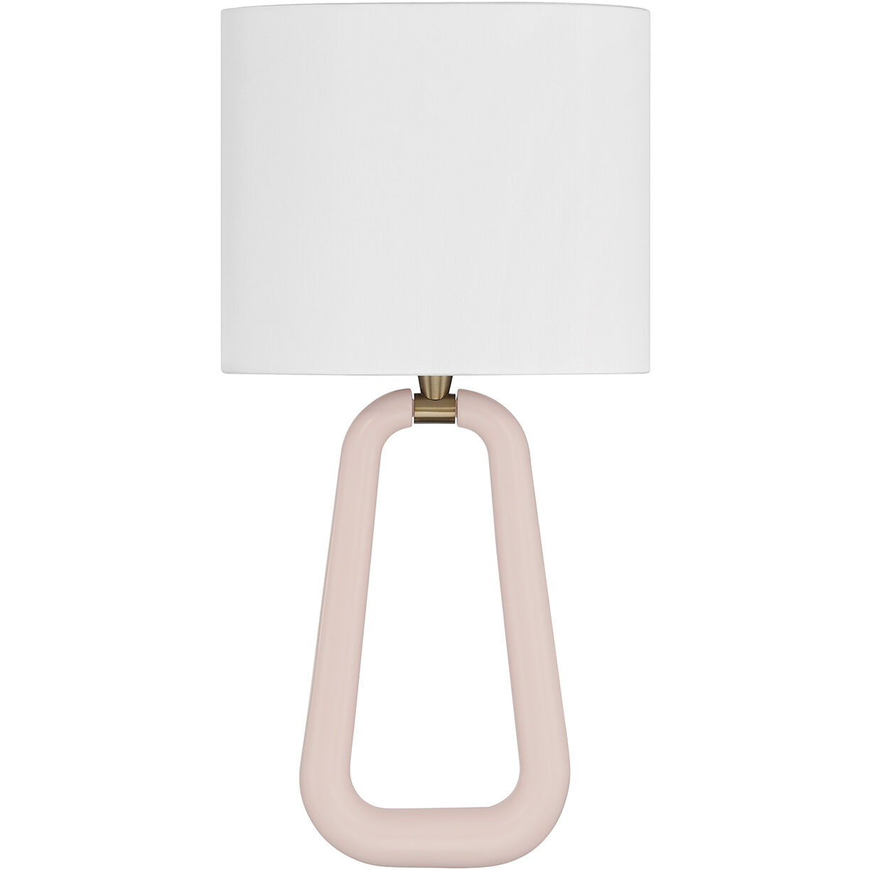 Jori Bath Wall Light in Aged Brass and Blush