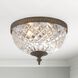 Westbury 2 Light 10 inch English Bronze Flush Ceiling Light