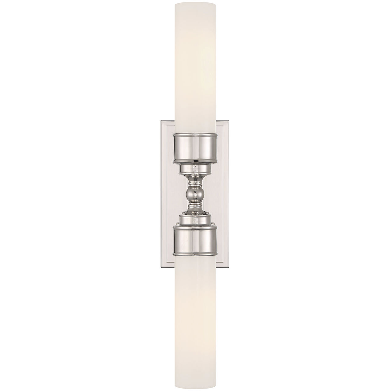 Wilcox Bath Wall Light in Polished Nickel