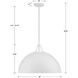 Soto 1 Light 20 inch White Chandelier Ceiling Light