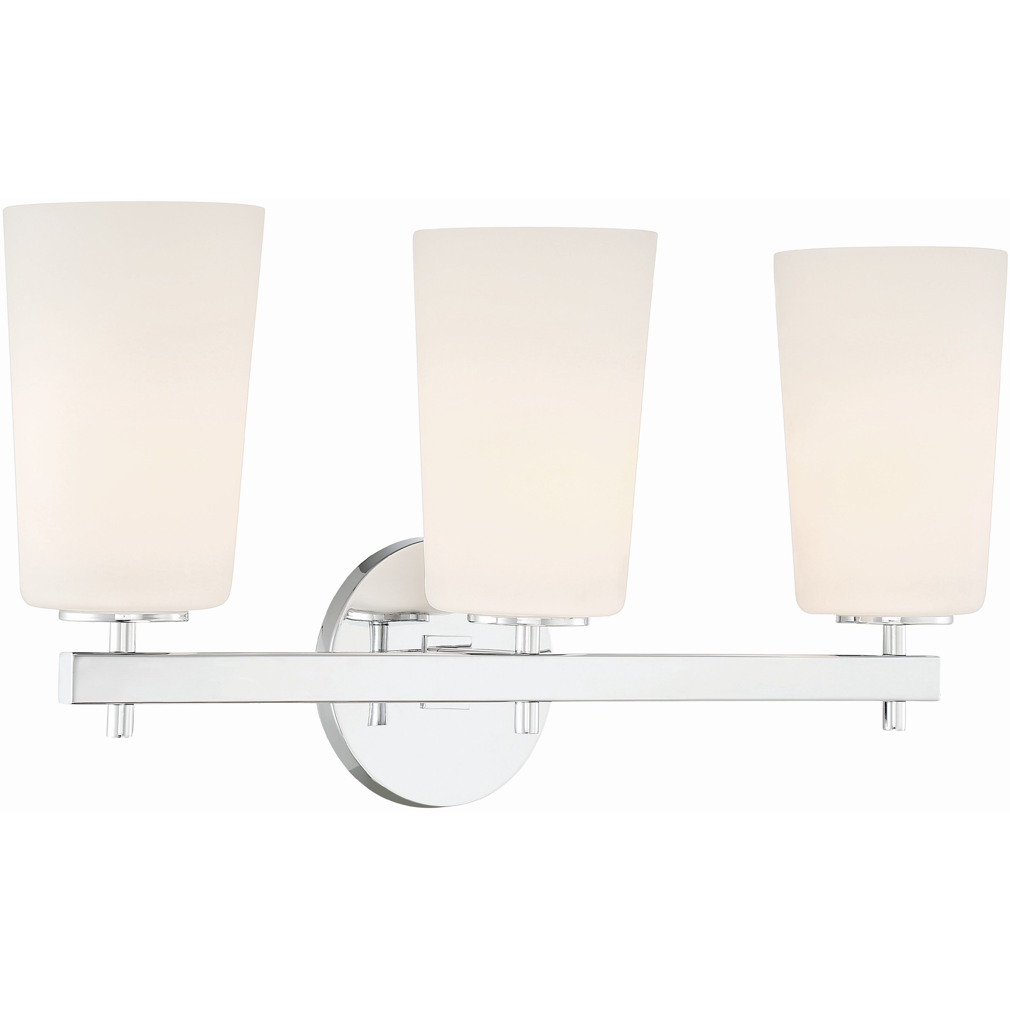 Colton Bath Vanity Light Wall Light in Polished Chrome
