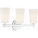 Colton Bath Vanity Light Wall Light in Polished Chrome