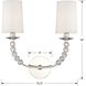 Mirage 2 Light 15.5 inch Polished Nickel Sconce Wall Light