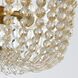 Rylee 3 Light 12.5 inch Antique Gold Flush Ceiling Light