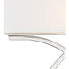 Brinkley Bath Wall Light in Polished Nickel