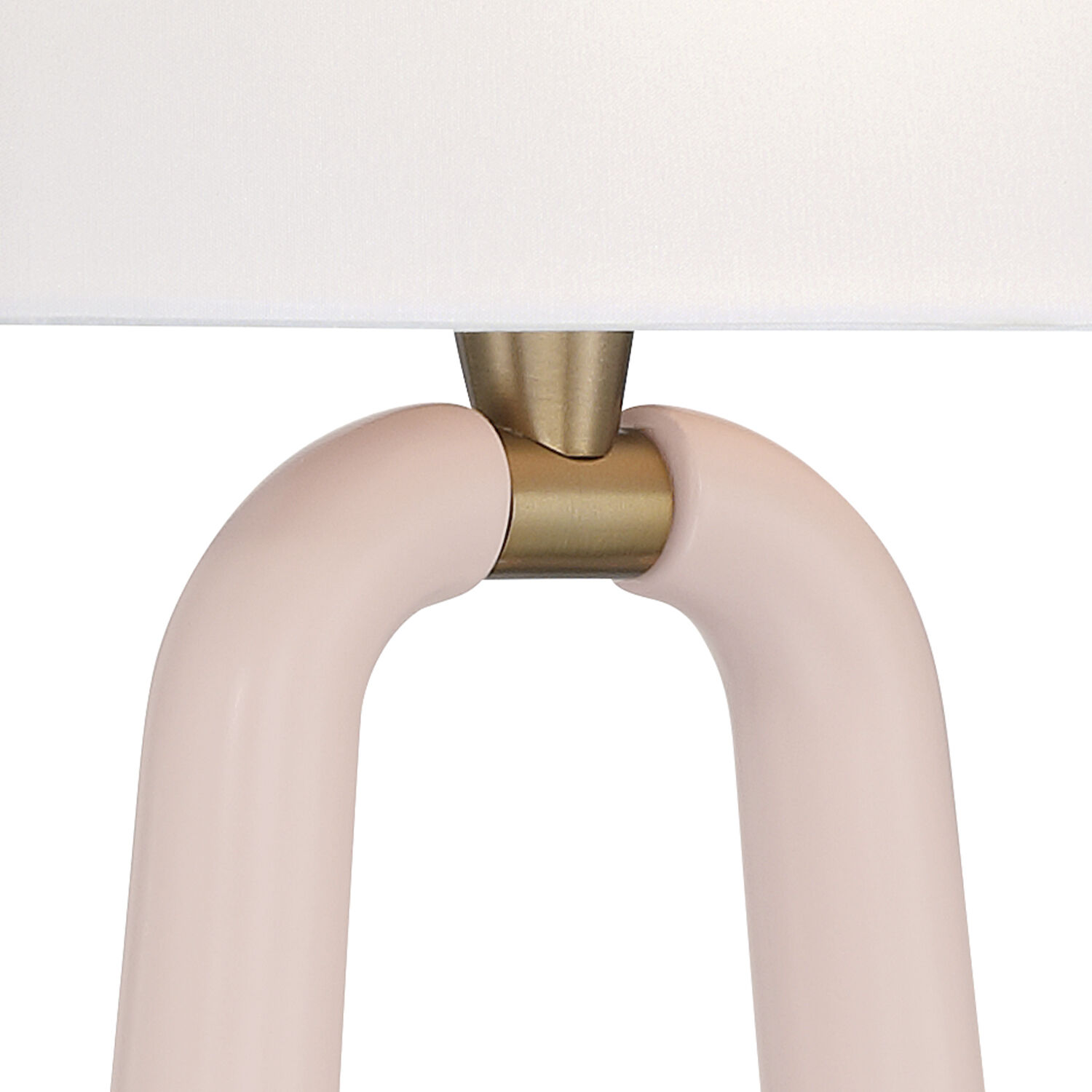 Jori Bath Wall Light in Aged Brass and Blush