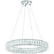Kinsley 1 Light 24 inch Polished Chrome Pendant Ceiling Light