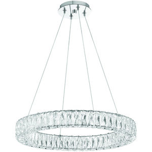 Kinsley 1 Light 24 inch Polished Chrome Pendant Ceiling Light