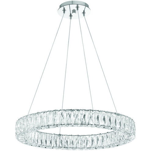 Kinsley 1 Light 24 inch Polished Chrome Pendant Ceiling Light