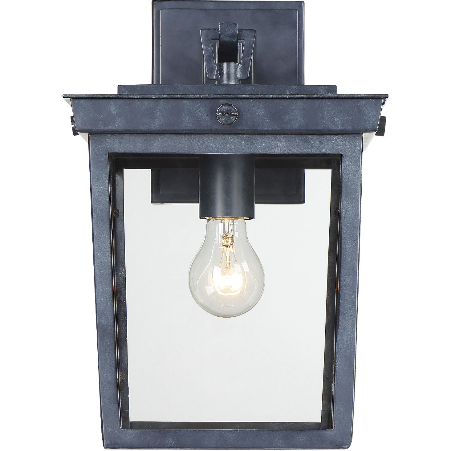 Belmont 1 Light 14 inch Graphite Outdoor Sconce