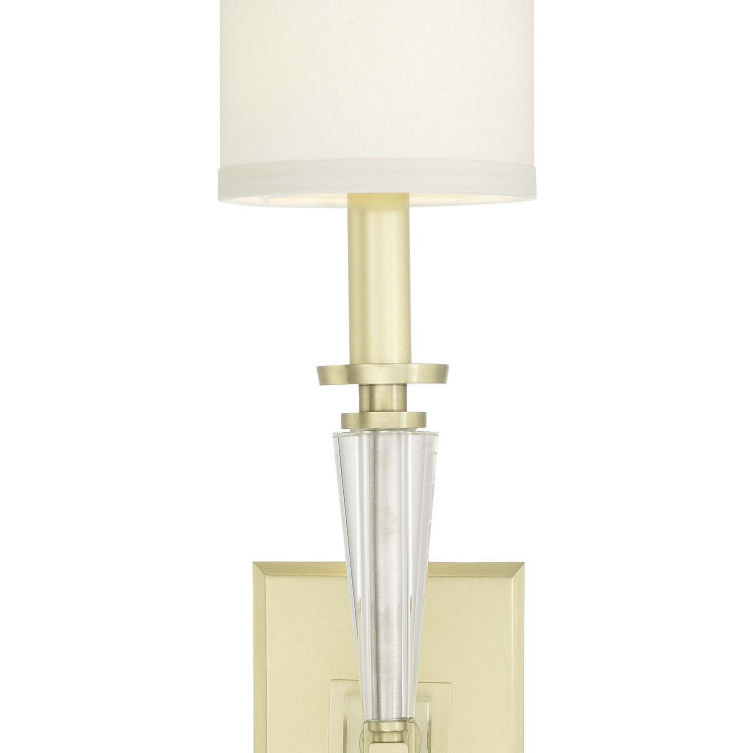 Paxton Sconce Wall Light in Aged Brass