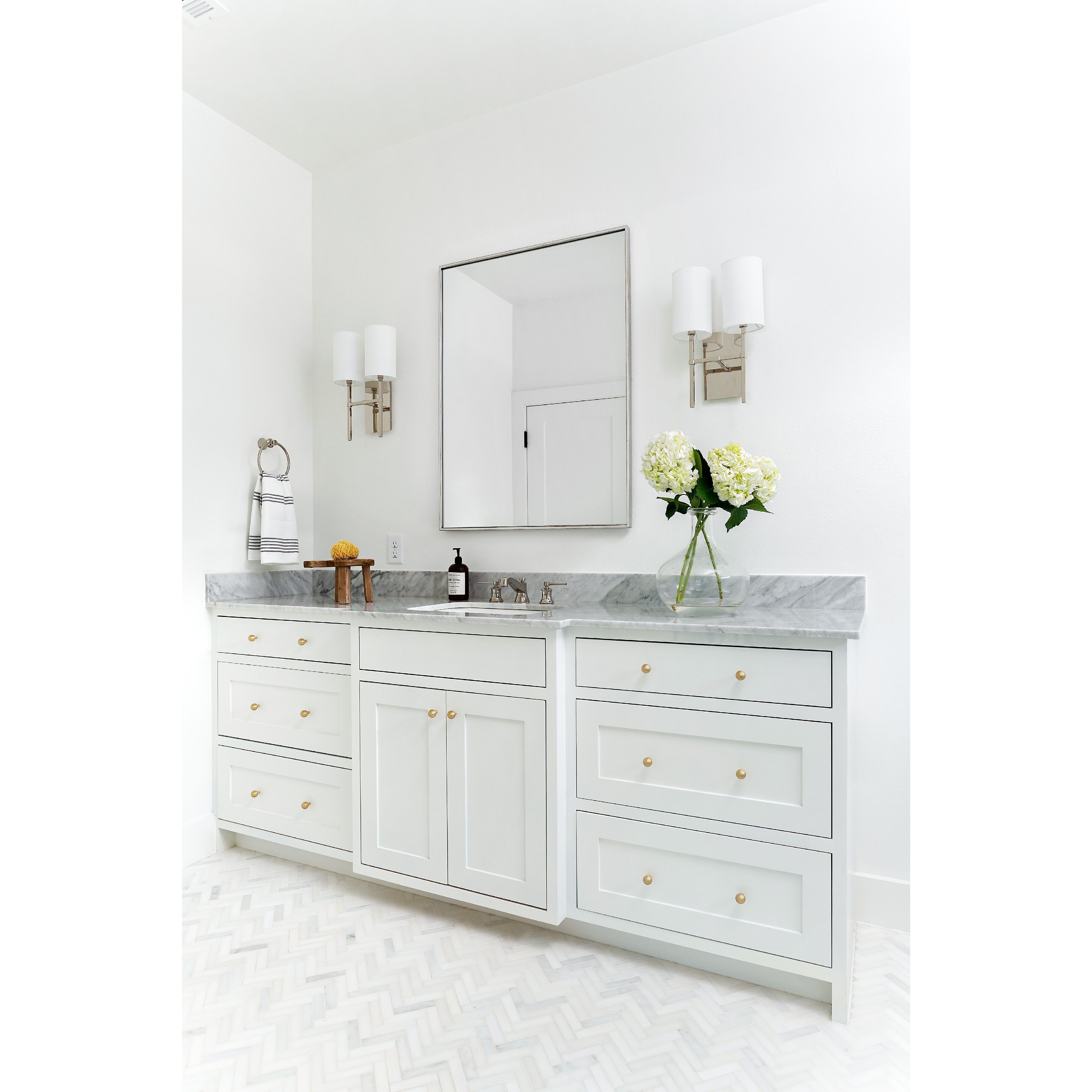 Veronica Bath Wall Light in Polished Nickel