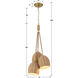 Jace 3 Light 11 inch Soft Gold Pendant Ceiling Light