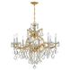 Maria Theresa 9 Light 28 inch Gold Chandelier Ceiling Light in Clear Hand Cut