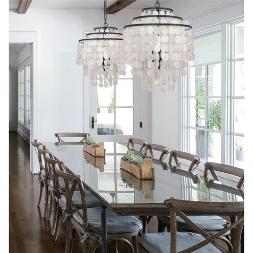 Brielle 4 Light 18 inch Dark Bronze Chandelier Ceiling Light
