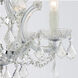 Maria Theresa 4 Light 16.5 inch Polished Chrome Mini Chandelier Ceiling Light in Clear Hand Cut
