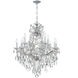 Maria Theresa 13 Light 28 inch Polished Chrome Chandelier Ceiling Light in Clear Hand Cut