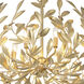 Broche 6 Light 27 inch Antique Gold Chandelier Ceiling Light