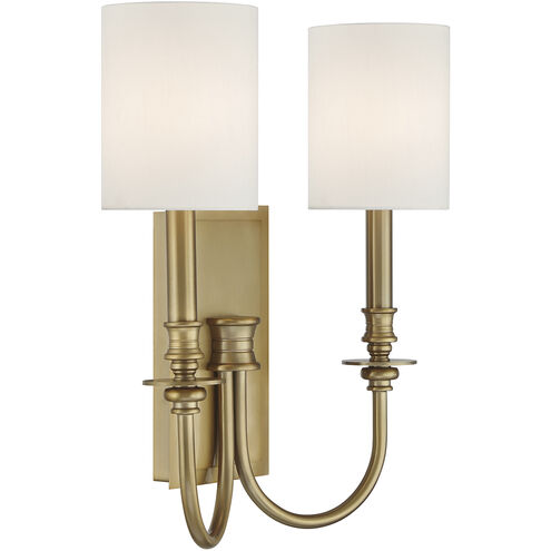 Lloyd Wall Sconce Wall Light in Aged Brass