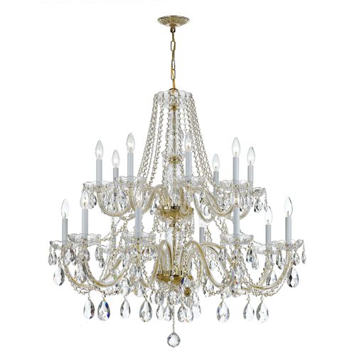 Traditional Crystal 16 Light 37.00 inch Chandelier