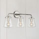 Voss Bath Vanity Light Wall Light in Polished Nickel
