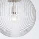 Orly 1 Light 14 inch Polished Nickel Pendant Ceiling Light