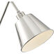 Mitchell 16 inch 60.00 watt Polished Nickel Task Sconce Wall Light