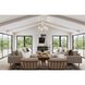 Broche 4 Light 28 inch Matte White Chandelier Ceiling Light