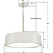 Fulton 6 Light 24 inch Polished Nickel Pendant Ceiling Light