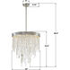 Winfield 5 Light 20 inch Antique Silver Chandelier Ceiling Light