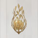 Broche Wall Sconce Wall Light in Antique Gold