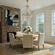 Roslyn 15 Light 28 inch Aged Brass Chandelier Ceiling Light