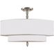 Luxo 5 Light 26.00 inch Semi-Flush Mount