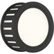 Kendal Bath Wall Light in Black Forged