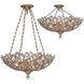 Sterling 5 Light 24.25 inch Distressed Twilight Semi Flush Ceiling Light