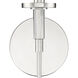 Hatfield Bath Sconce Wall Light in Polished Nickel