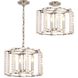 Carson 4 Light 16 inch Polished Nickel Chandelier Ceiling Light