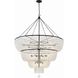Rylee 24 Light 60 inch Matte Black Chandelier Ceiling Light