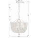 Rylee 4 Light 16.5 inch Matte White Mini Chandelier Ceiling Light