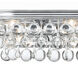 Calypso Bath Vanity Light Wall Light in Polished Chrome