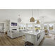 Abigail 13 Light 22.25 inch Aged Brass Chandelier Ceiling Light in White