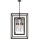 Hollis 6 Light 21 inch Forged Bronze Chandelier Ceiling Light