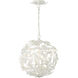 Marselle 4 Light 16.5 inch Matte White Mini Pendant Ceiling Light