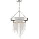 Clarksen 5 Light 20 inch Polished Nickel Chandelier Ceiling Light