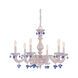 Paris Market 6 Light 28 inch Antique White Chandelier Ceiling Light