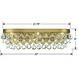 Calypso 6 Light 23 inch Vibrant Gold Bathroom Vanity Light Wall Light