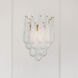 Ollie Bath Wall Light in Sand Glass Clear