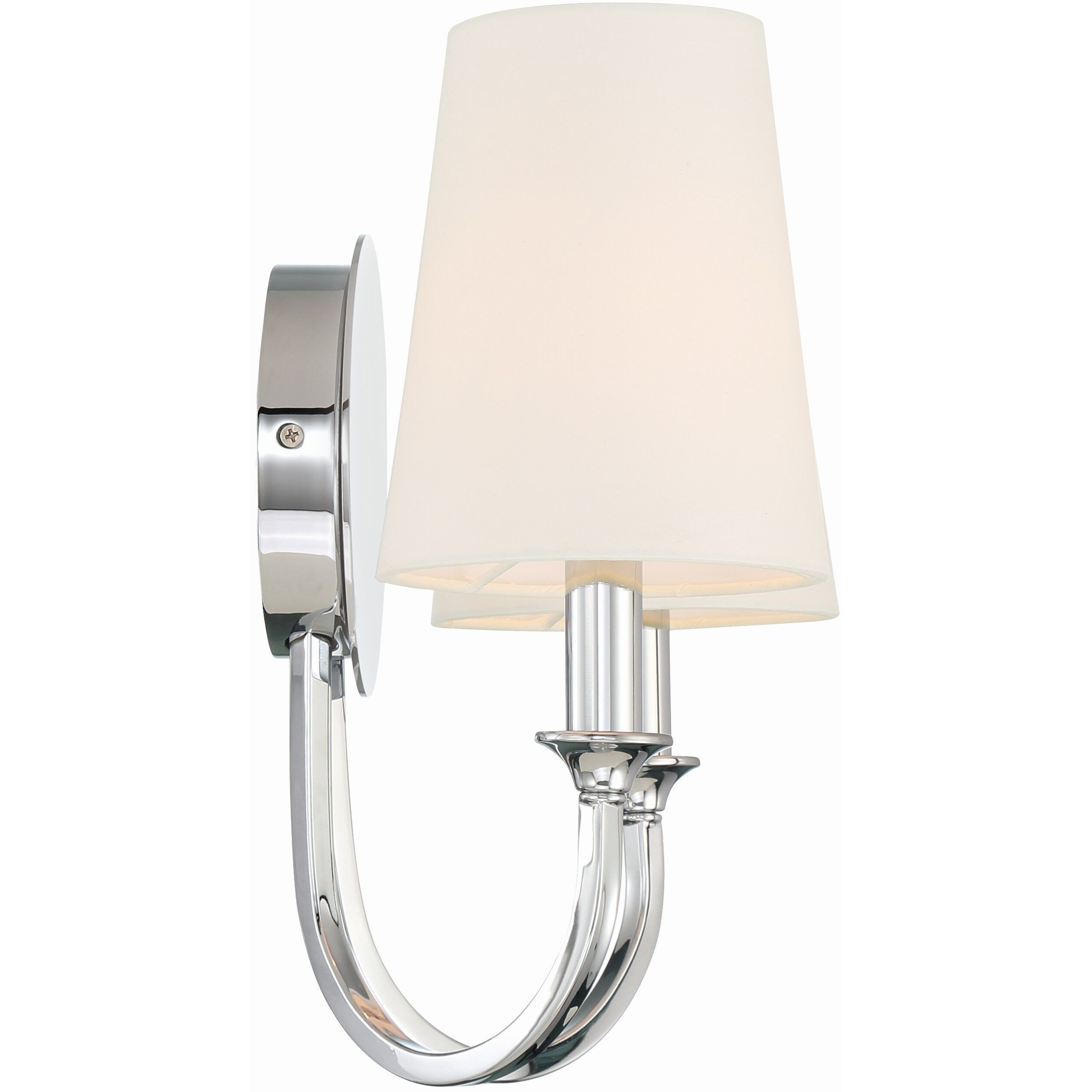 Payton Bath Wall Light in Polished Chrome
